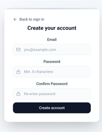 N&N App Menu Page